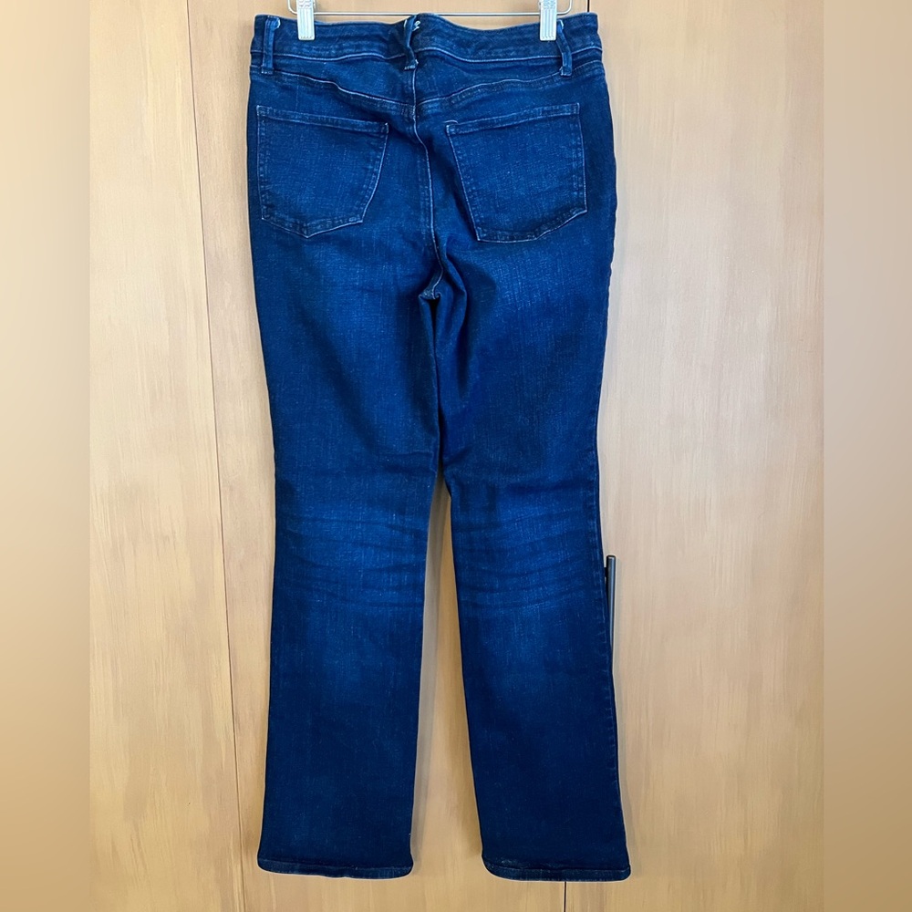 Talbots Size 8 Barely Boot Jean, Very Dark Blue. … - image 3